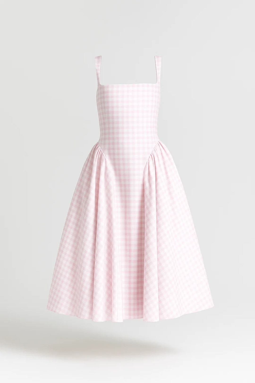 Dam Klänning | Elegant Figursydd | Midi Längd