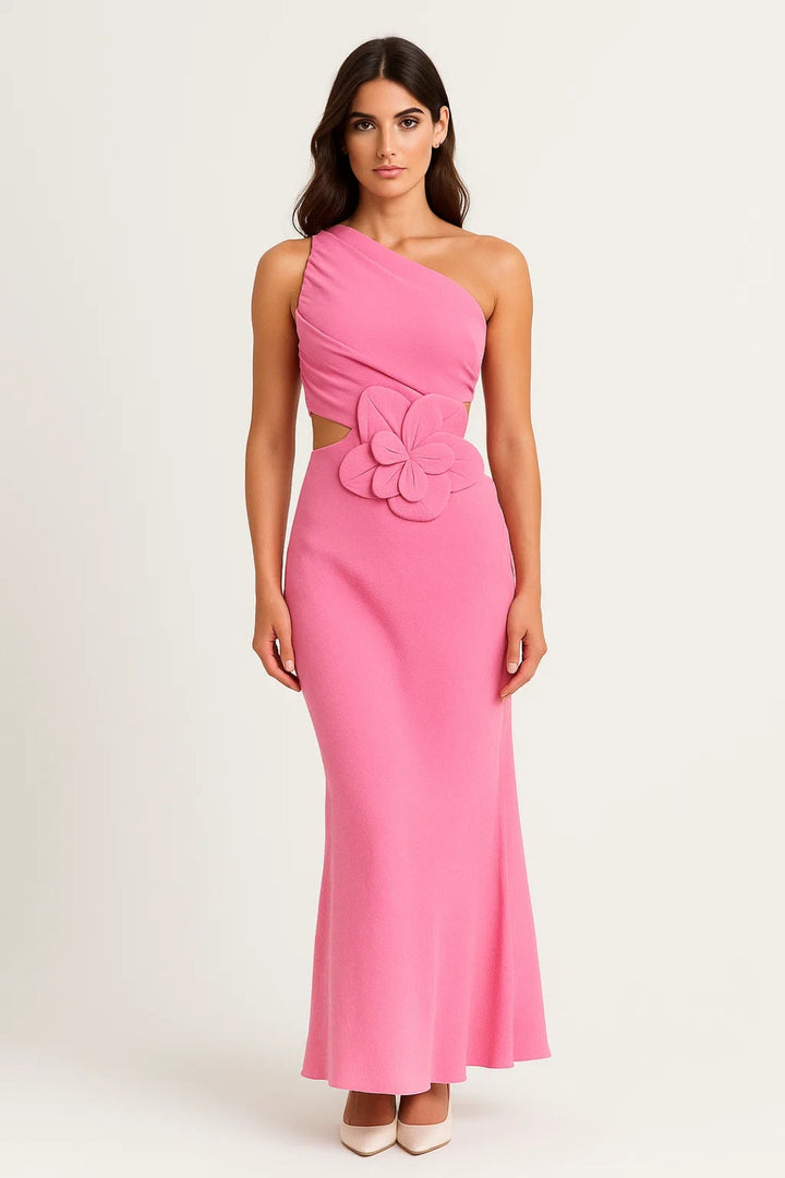 Dam Klänning | Elegant Slimfit | One Shoulder