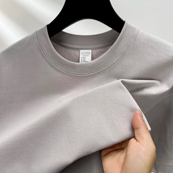 Herr T-shirt | Oversized | Kort Ärm | Rund Hals