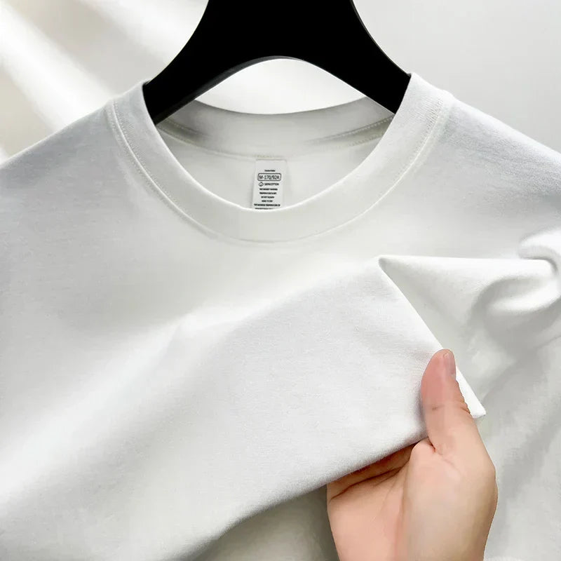 Herr T-shirt | Oversized | Kort Ärm | Rund Hals