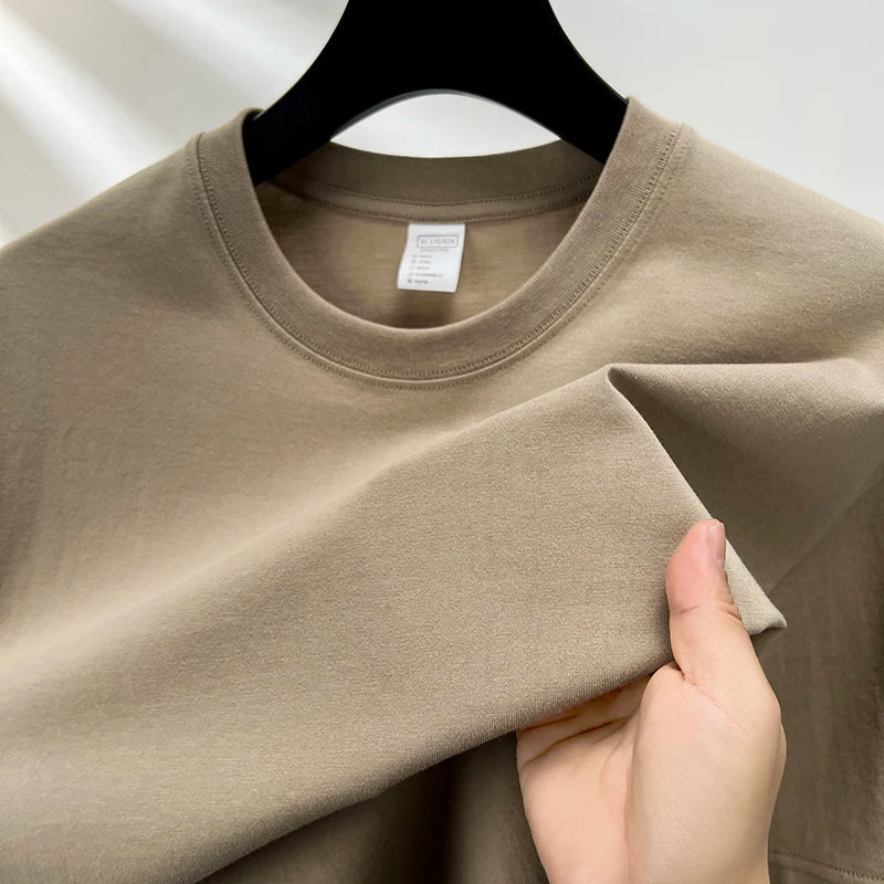 Herr T-shirt | Oversized | Kort Ärm | Rund Hals
