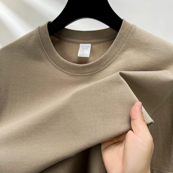Herr T-shirt | Oversized | Kort Ärm | Rund Hals