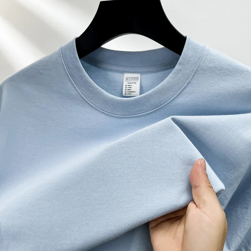 Herr T-shirt | Oversized | Kort Ärm | Rund Hals