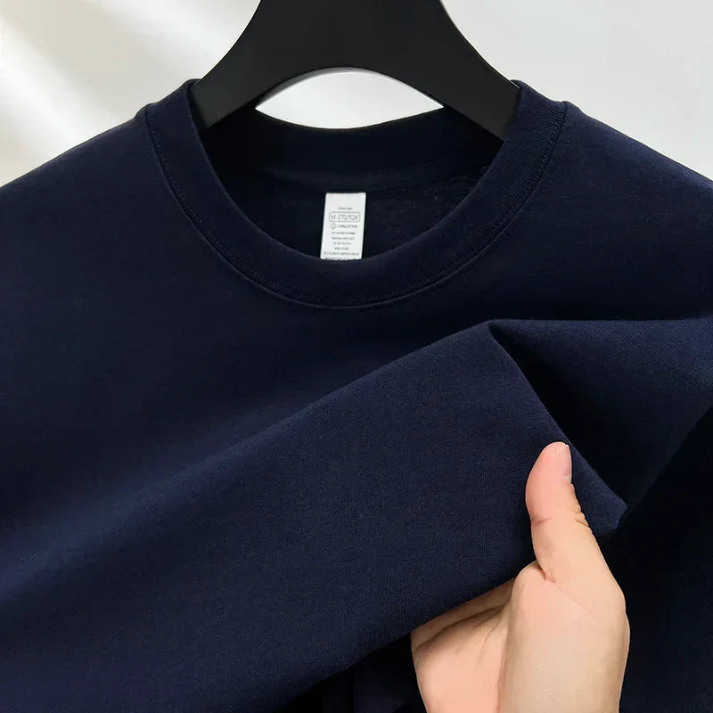 Herr T-shirt | Oversized | Kort Ärm | Rund Hals