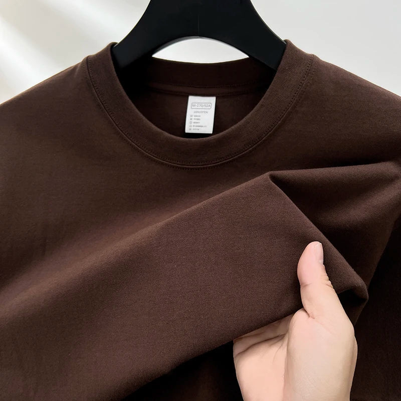 Herr T-shirt | Oversized | Kort Ärm | Rund Hals