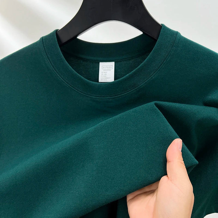 Herr T-shirt | Oversized | Kort Ärm | Rund Hals