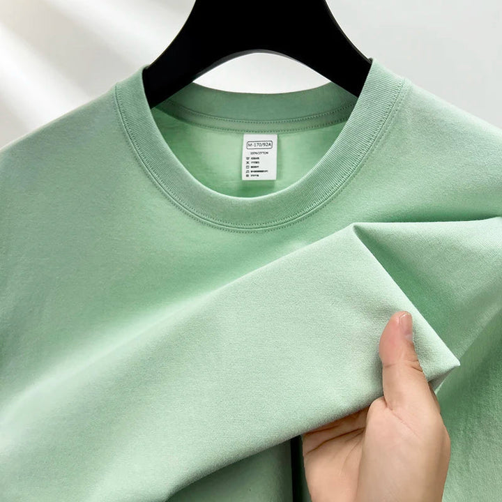 Herr T-shirt | Oversized | Kort Ärm | Rund Hals