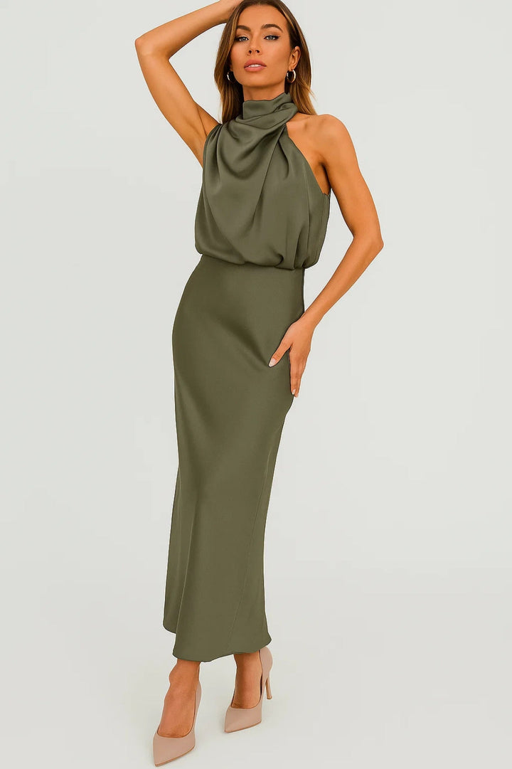 Damer Klänning | Halterneck | Maxi