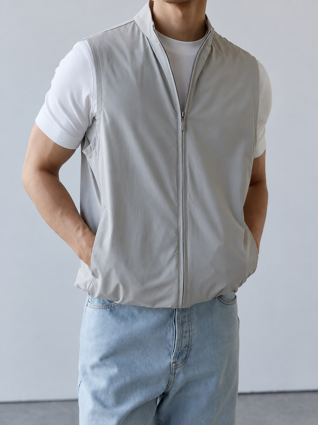 Herr Väst | Modern | Med Dragkedja