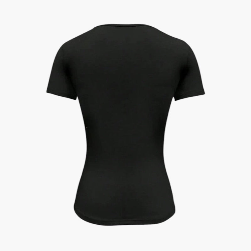 Dam Topp | Slimfit | Kort Ärm