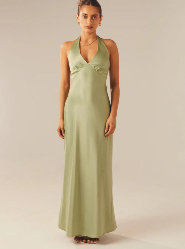 Dam Klänning | Elegant | V-ringad