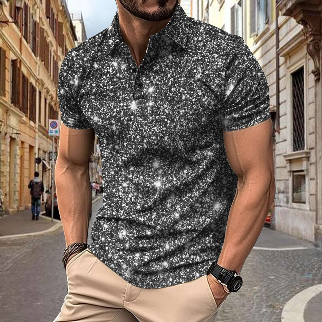 Herr Polo | Slimfit | Knappar Krage