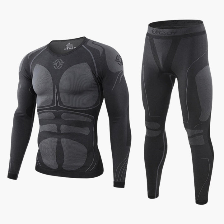 Herr Träningspaket | Slimfit | Lång Ärm