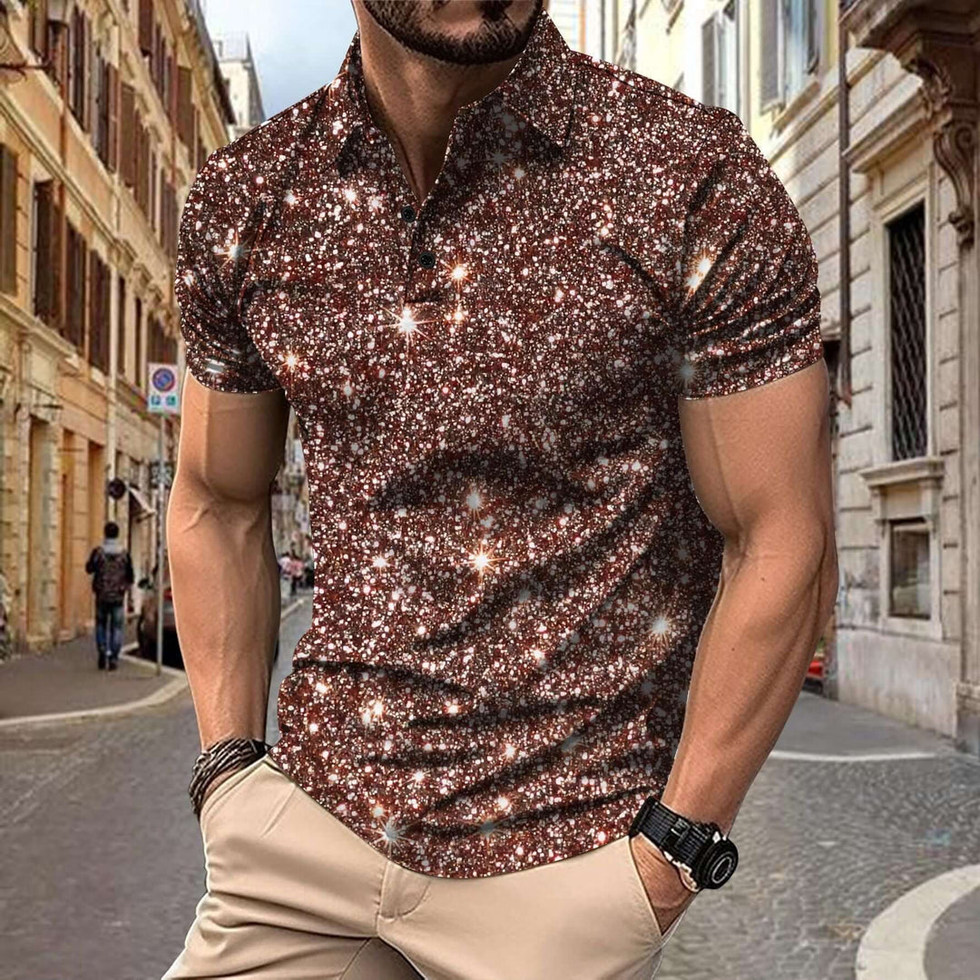 Herr Polo | Slimfit | Knappar Krage