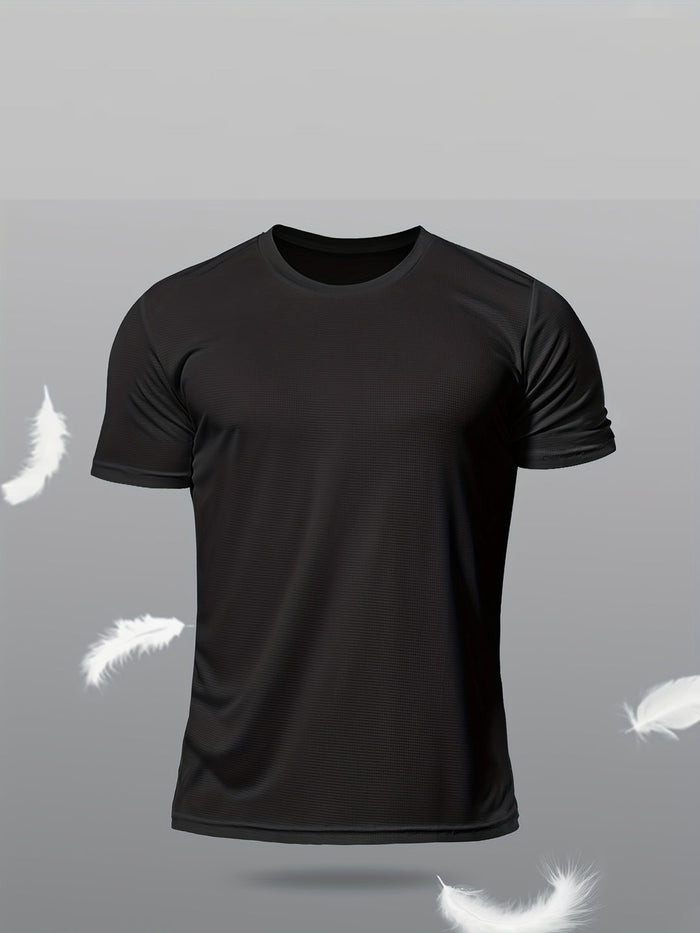 Herr-T-shirt | Slim fit | Rund hals