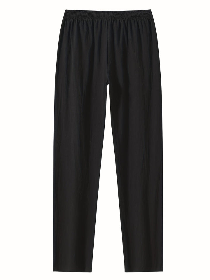 Herr Byxor | Straight | Elastisk Midja