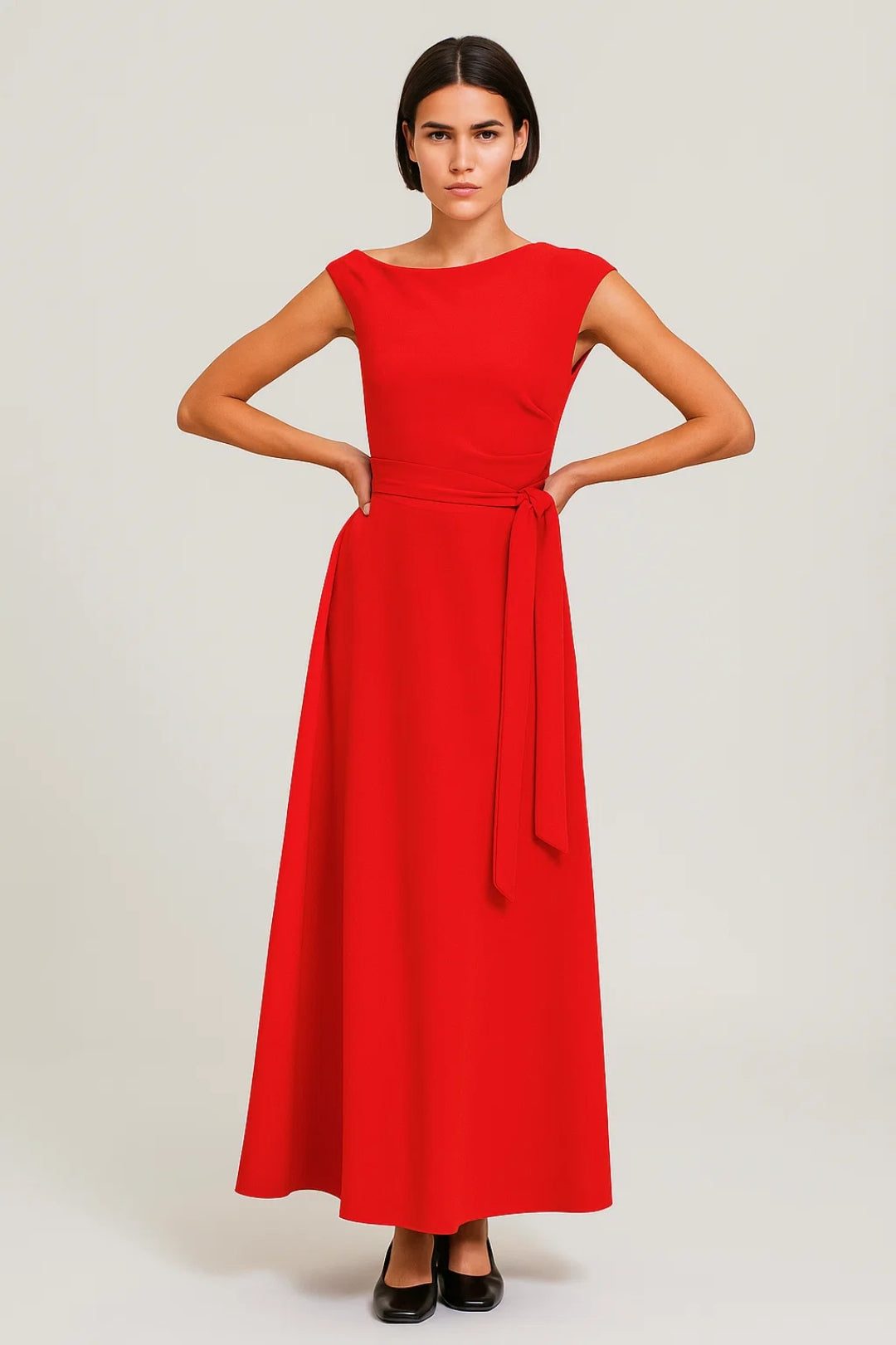 Dam Klänning | Elegant Figursydd | One Shoulder