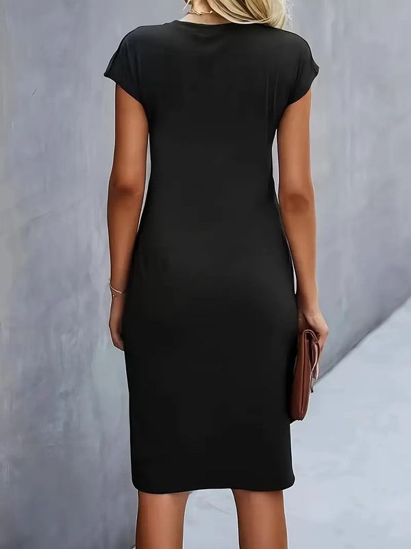 Dam Klänning | Elegant | Kort Ärm