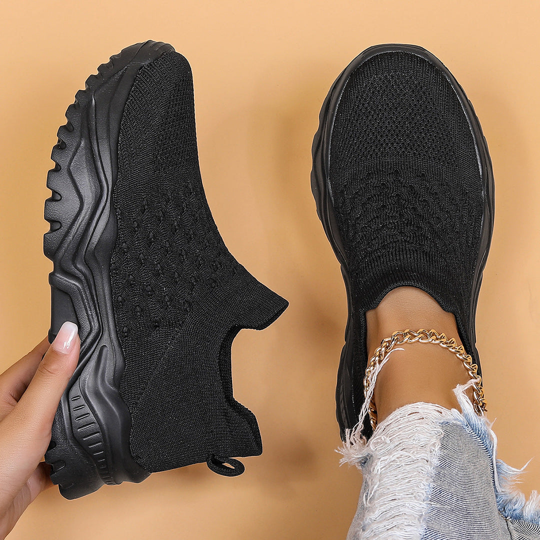 Dam Sneakers | Sportig | Snörning