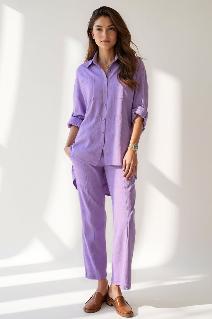 Dam Set | Elegant Stil | Med Knappar
