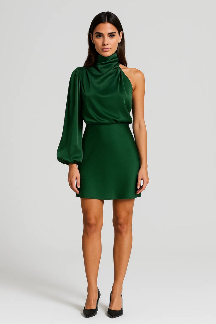 Dam Klänning | Figursydd | One Shoulder