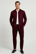 Herr Set | Elegant Slimfit | Dragkedja | Komfort