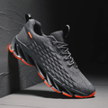 Herr Löparskor – Stickade Sneakers med Grepp