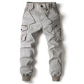 Herr Relaxed Fit Cargo Joggbyxor - Funktionell Stil