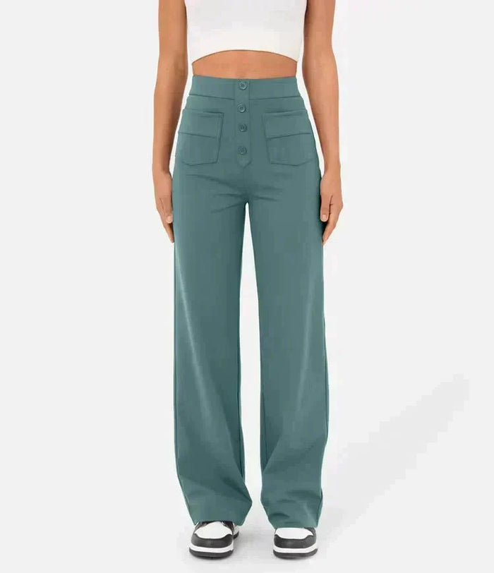 High Waist Ladies' Trousers - Alina