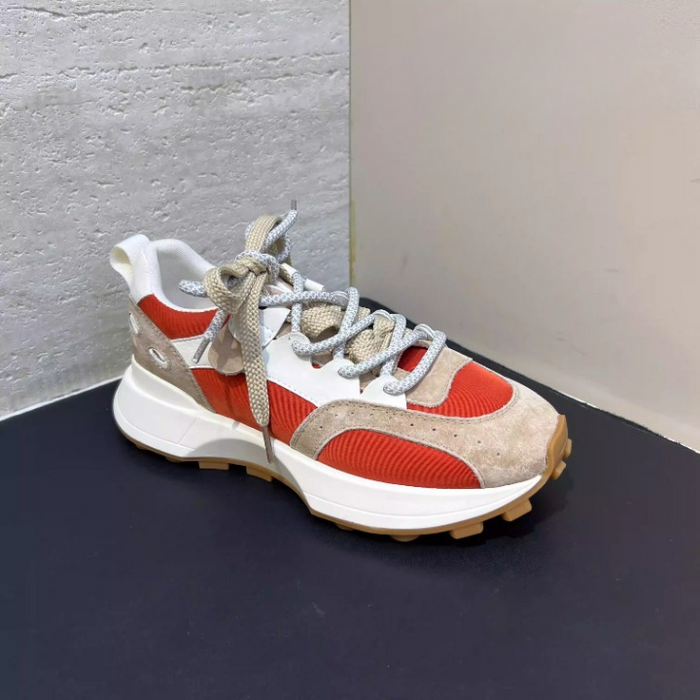 Dam Colorblock Sneakers med Halksäkra Sulor för Vardagsbruk